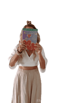 Books Reading Sticker by I AM Healing Gifts