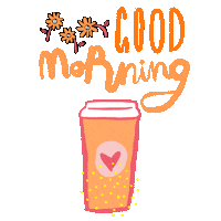 Good Morning Love Sticker by Trees for Anya