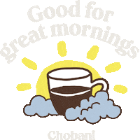 Coffee Sunshine Sticker by Chobani