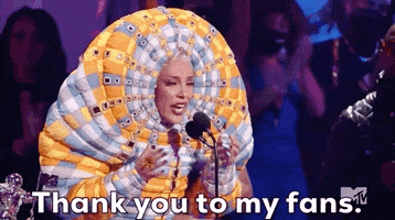 Doja Cat Thank You GIF by 2021 MTV Video Music Awards