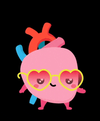Heart Love GIF by nerdbugs