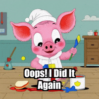 Oops I Did It Again Picnic GIF by The Pigasso
