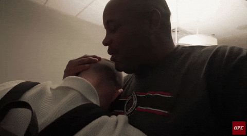 Daniel Cormier Kiss GIF by UFC