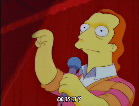 Talking Season 3 GIF by The Simpsons