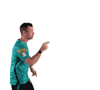 Jimmy Peirson Celebration Sticker by Brisbane Heat