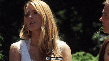 kill me now awkward moment GIF