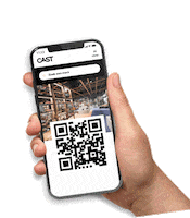 Iphone Qr Code Sticker by CASTNL