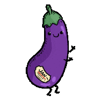 stokto vegan purple ass king Sticker