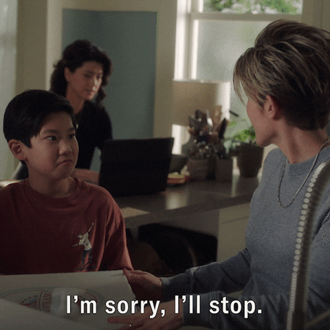 Im Sorry Grace Park GIF by ABC Network
