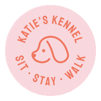 katieskckennel puppy dogs grooming dog mom Sticker