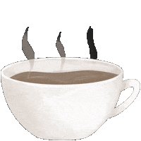 Good Morning Coffee Sticker