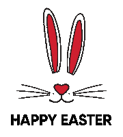 Bunny Easter Sticker by Maxwell Realty