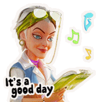 Good Day Nellie Sticker by GardenAffairs