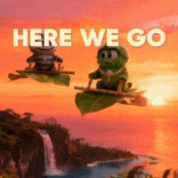 Excited Lets Go GIF by Calmlings