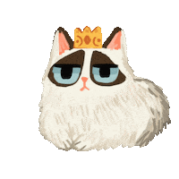 Cat Lisa Sticker
