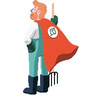 Hero Bio Sticker by Transitionbio