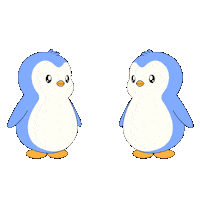 Best Friends Love Sticker by Pudgy Penguins