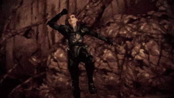 Commander Shepard Jump