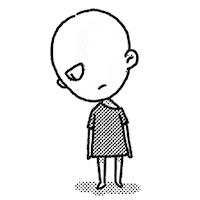 Sad Oc Sticker