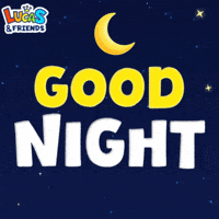 Good Night GIF by Lucas and Friends by RV AppStudios