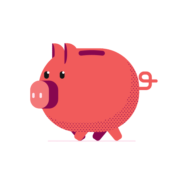 bendigobank saving piggybank bendigobank Sticker