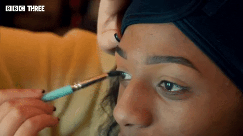 Glow Up Make-Up GIF by BBC Three