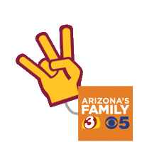 Football Asu Sticker by Arizona's Family
