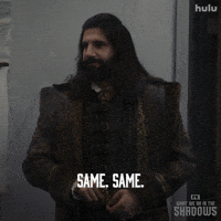 Same Same Samesies GIF by What We Do in the Shadows