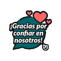 Financiate love logo gracias finance Sticker