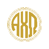 Monogram Alpha Chi Sticker by Alpha Chi Omega HQ