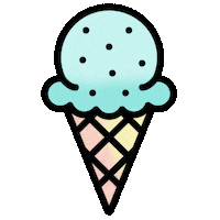 ice cream summer Sticker by lefty.script