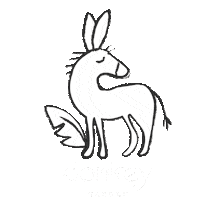 Charalampos Sticker by Donkey Garden Shop
