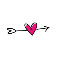 Heart Arrow Sticker