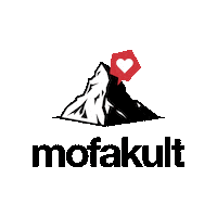 mofakult mountain berg kult matterhorn Sticker