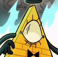 JozlynMoon burn bill gravity falls bill cipher GIF