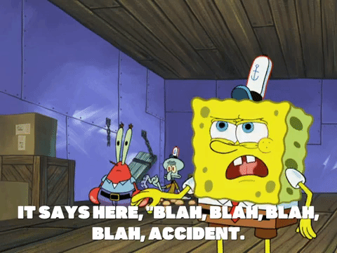 episode 1 accidents will happen GIF by SpongeBob SquarePants