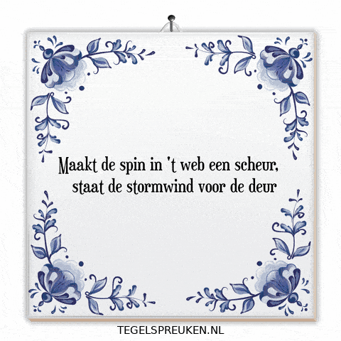 Spin Spanning GIF by Tegelspreuken.nl