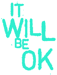 elph lockdown handdrawn staypositive betterdays Sticker