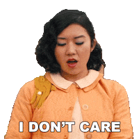 Pink Ladies I Dont Care Sticker by Paramount+
