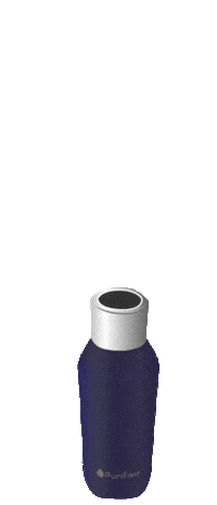 Water Bottle Sticker by Purified