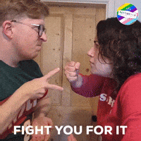 Rock Paper Scissors Fight GIF by Nottingham Roller Derby