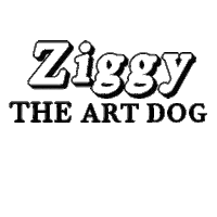 ThePoiRoom art dog puppy mascot Sticker