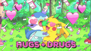 drugs hugs GIF by chuber channel