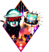 daft punk dog Sticker by Puppies Make Me Happy