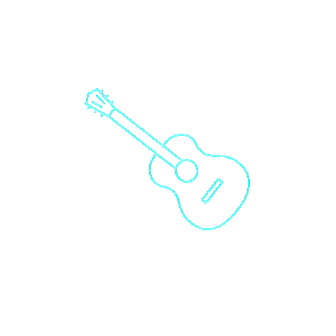 Guitar Nashville Sticker by Academy of Country Music Awards