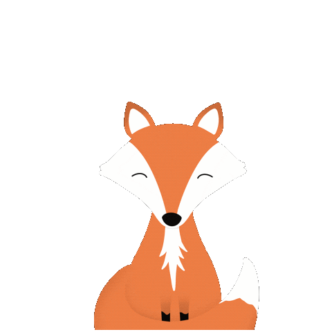 Snow Fox Sticker