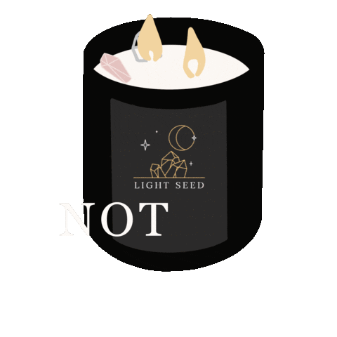 lightseed giphyupload soy candles energy healing light seed Sticker