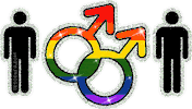 gay pride STICKER