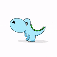 subalu_oda dinosaur 謹賀新年 dinojp GIF