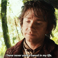 the hobbit deal with it GIF